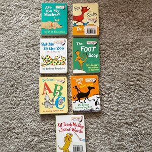 Dr. Seuss Learning Book Collection - Red, Green, Yellow